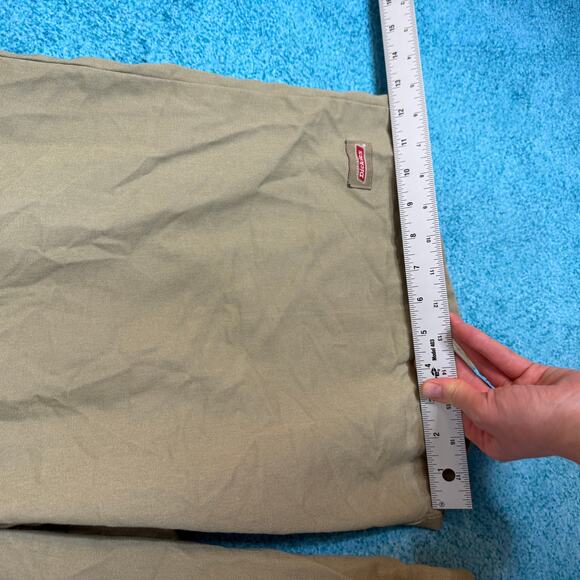 Dickies Utility Work Shorts Mens 40 Tan Vintage Fit 38x12 Made in Honduras - Picture 7 of 14